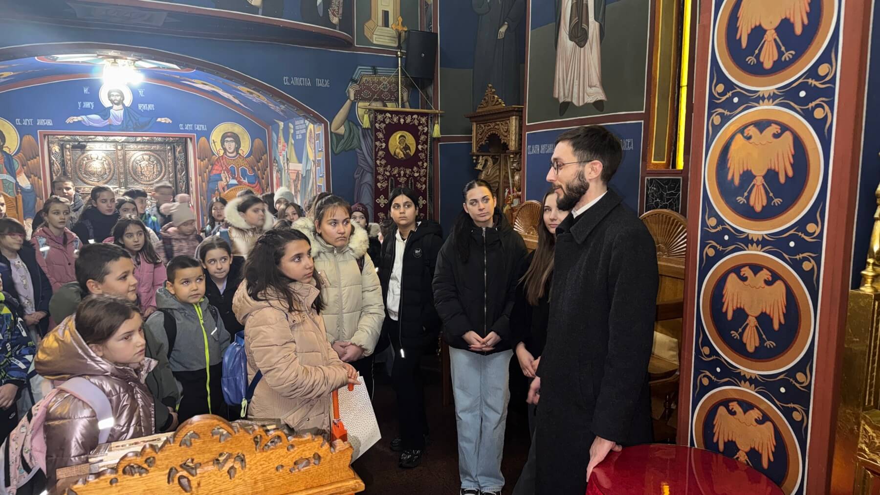 Ђаци посјетили сједиште Епархије зворничко-тузланске и манастир Светог Василија Острошког Чудотворца